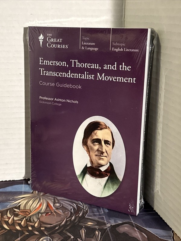 Great Courses ─ Emerson, Thoreau, and Transcendentalist Movement 4DVDs/Guidebook