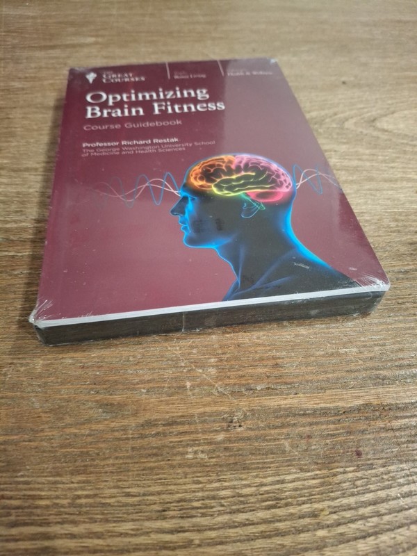 NEW SEALED The Great Courses Optimizing Brain Fitness 2 DVD and Course Guidebook gallery