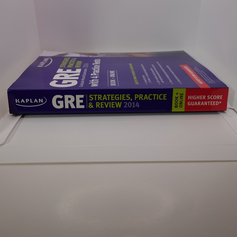 Kaplan GRE 2014 Strategies Practice Review 4 Practice Test Graduate Record Exam gallery