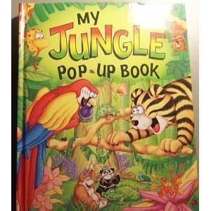 JUNGLE (LARGE POP-UPS) By Gill Davies – Hardcover *Excellent Condition*