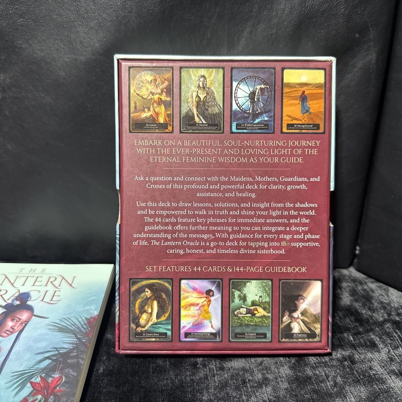 The Lantern Oracle: 44 full colour ..., Angelina Mirabi Tarot Cards & Guide Book gallery