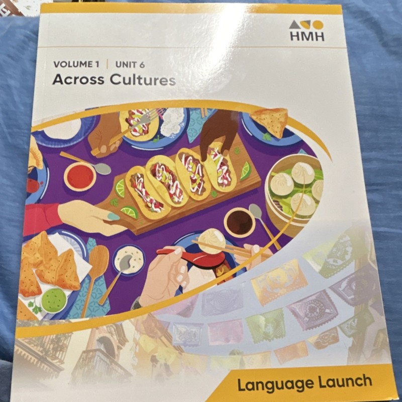 HMH Language Launch Vol 1 Unit 6 Across Cultures Read 180 English 3D Textbook