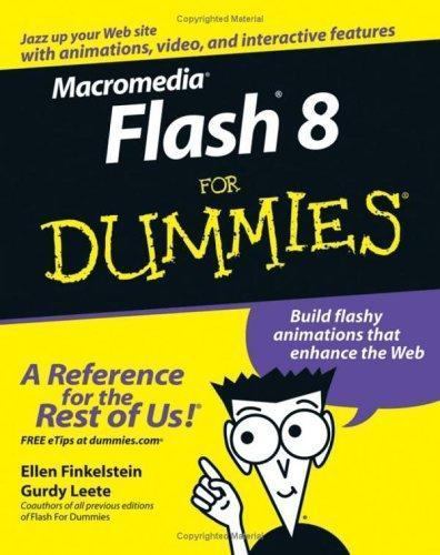 Macromedia Flash 8 for Dummies – 9780764596919, Ellen Finkelstein, paperback