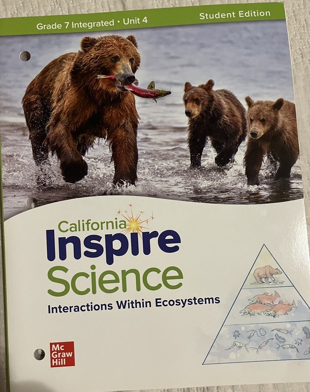 Inspire Science: Integrated G7 Write-In Student Edition Unit 4 (INTEGRATED S…