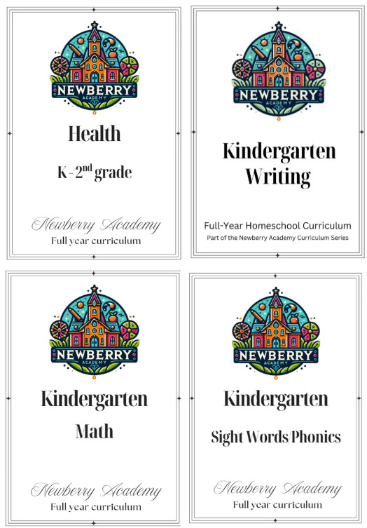 Kindergarten Bundle Health, Math, Writing, Sight Words/Phonics Full Year LOT