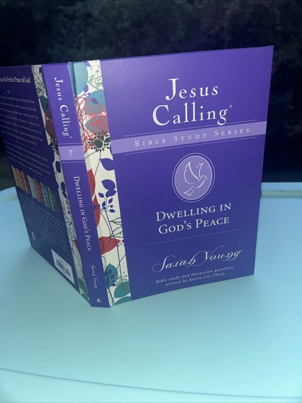 Dwelling in God’s Peace: 365 Devotions Book Bible Study by Sarah Young: NEW