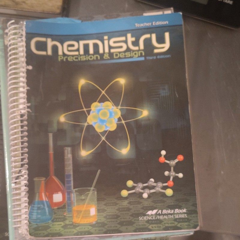 Abeka Chemistry Precision & Design 3rd Ed Teacher Edition Ring/Wire Bound NC3-11 gallery
