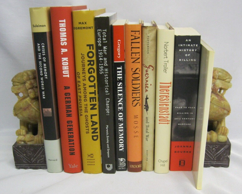 Memory of World Wars Historiography First and Second World War 10 Book Lot