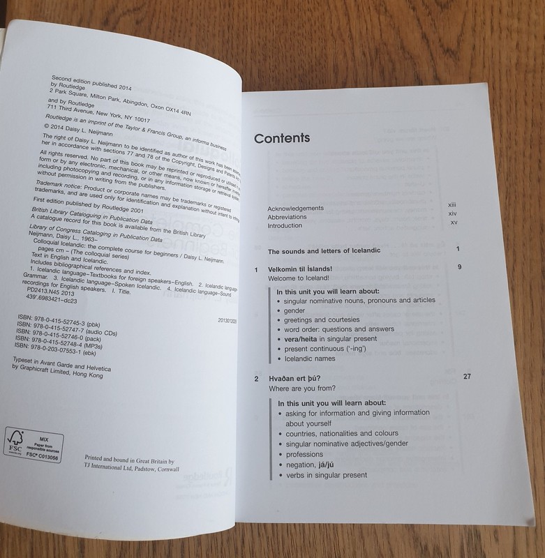 Colloquial Icelandic: The Complete Course for Beginners by Daisy L. Neijmann... gallery