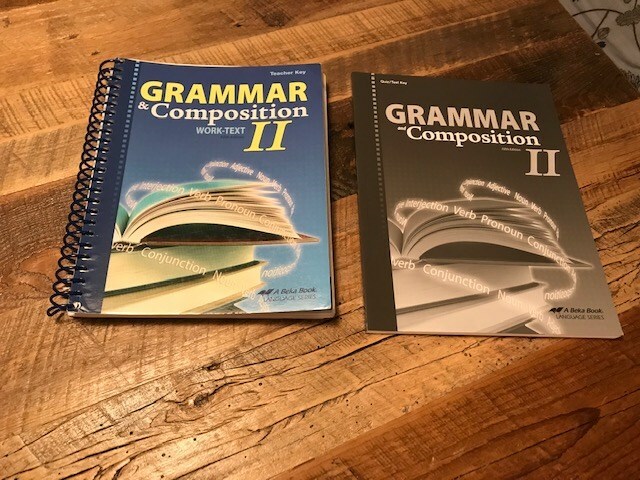 A Beka Grammar and Comp. II; Vocab, Spelling & Poetry (Grade 8); 5th Edition gallery
