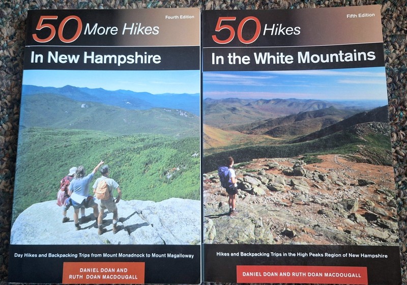 50 Hikes in the White Mountains + 50 More Hikes – Daniel Doan – 2 Book LOT