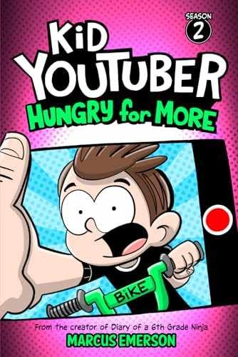 Kid Youtuber 2: Hungry for – Paperback, by Emerson Marcus; Child – Very Good