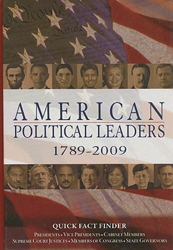 American Political Leaders 1789-2009 by Cq Press: New