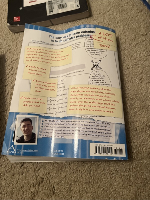Humongous Bks.: Humongous Book of Calculus Problems by W. Michael Kelley (2007, gallery