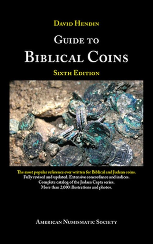 Guide to Biblical Coins by David Hendin Hardcover Book