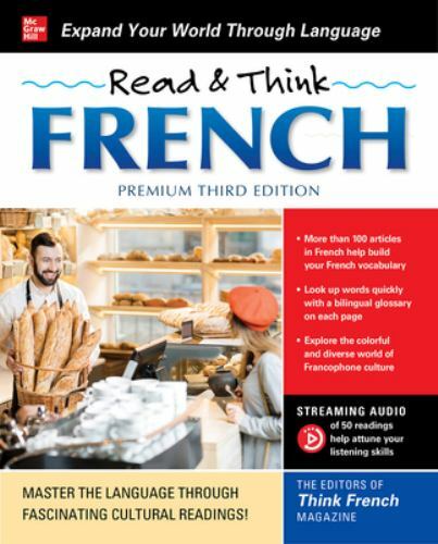 Read & Think French, Premium Thi- 9781260474572, EDITORS OF THINK FRE, paperback