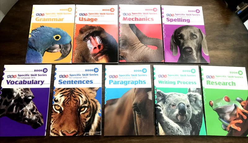 SRA Specific Skill Series for Language Arts Book D Bundle