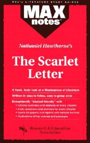Scarlet Letter, The (MAXNotes Literature Guides) – Paperback – GOOD