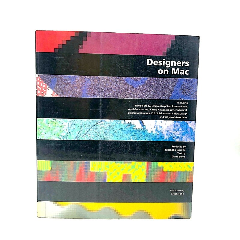 Designers on Mac Takenobu Igarashi Diane Burns 1992 Graphic Design Apple