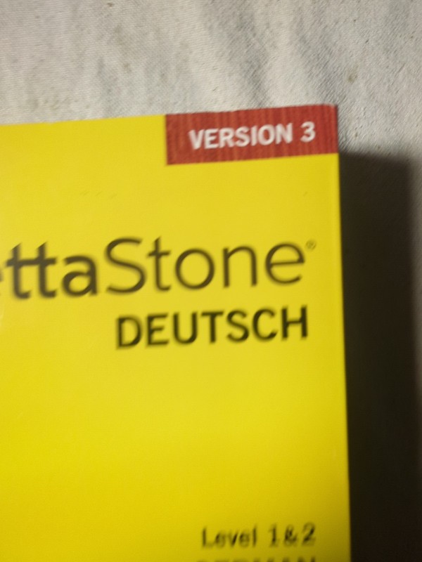 Rosetta Stone German Level 2 (Only) by Rosetta Stone Staff (2007, ) Version 2
