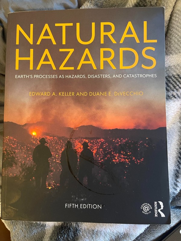 Paperback – Natural Hazards Textbook – Geosciences and Geography – Keller