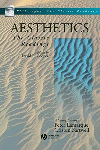 AESTHETICS: THE CLASSIC READINGS By David E. Cooper **Mint Condition**