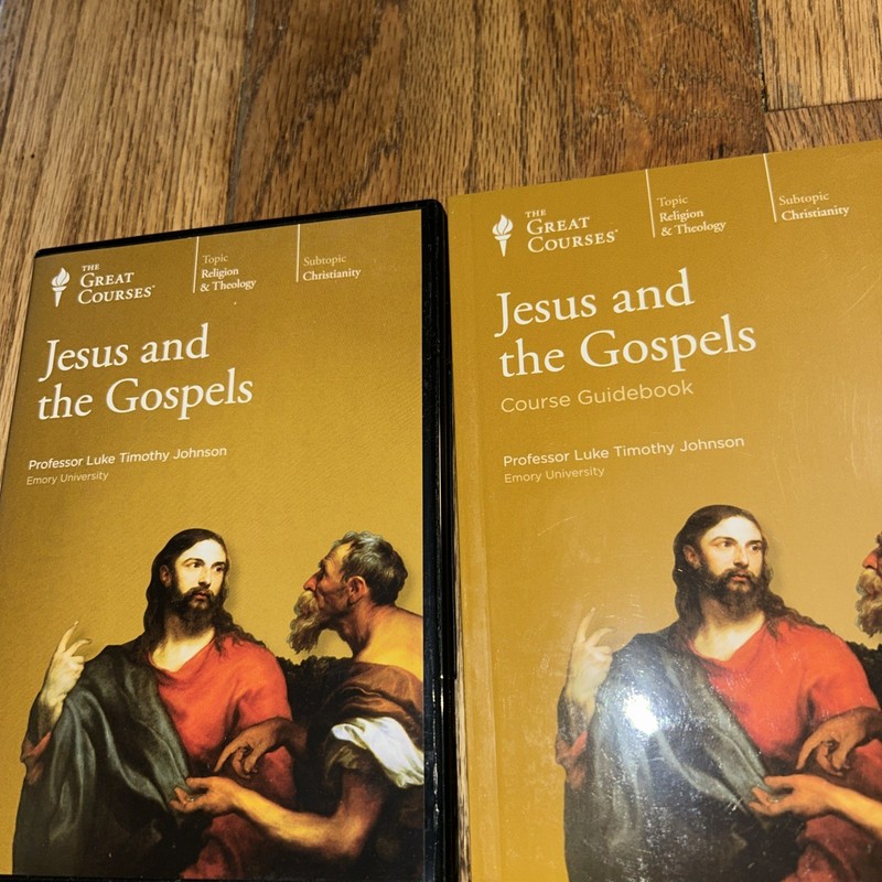 Jesus and the Gospels DVD & Guide Book by Luke Timothy Johnson (Perfect)
