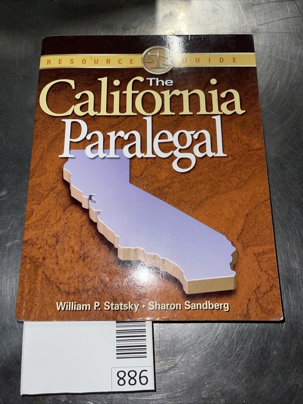 Paralegal Reference Materials Ser.: The California Paralegal by William P….
