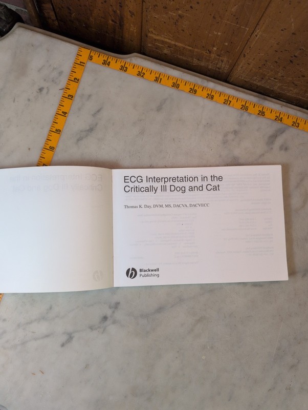 ECG Interpretation in the Critically Ill Dog and Cat Thomas K. Day Veterinary gallery