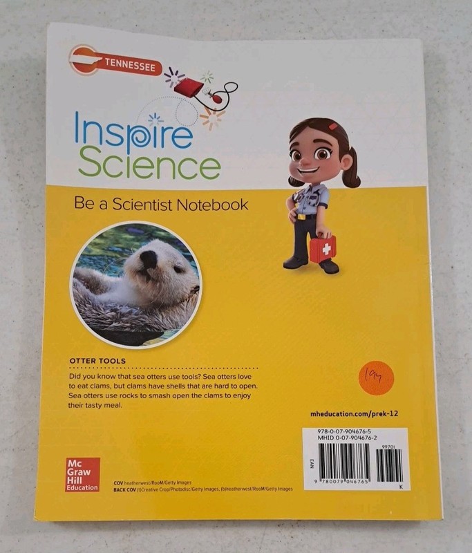 Be A Scientist Notebook-Grade K Student Journal-Inspire Science Tennessee gallery