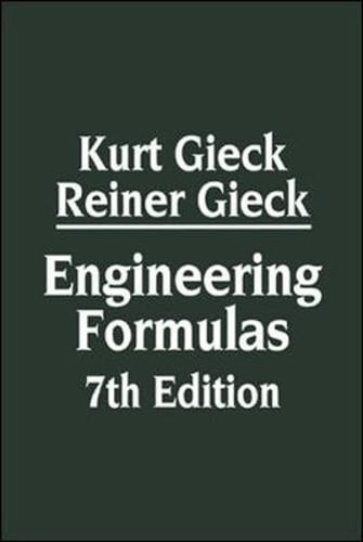 Engineering Formulas by Kurt Gieck: Used