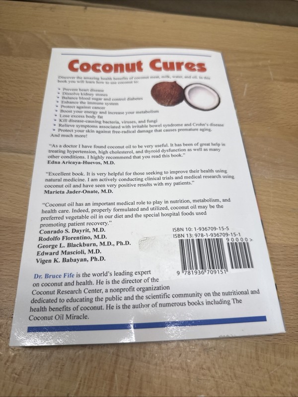 Coconut Cures : Preventing and Treating Common Health Problems with Coconut... gallery