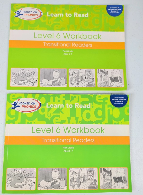Learn to Read Level 6 Workbook Transitional Readers Paperback