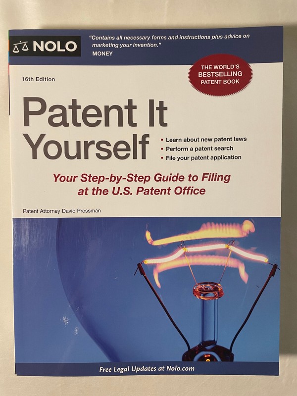 Patent It Yourself 16th Edition by David Pressman Trade Paperback 2012