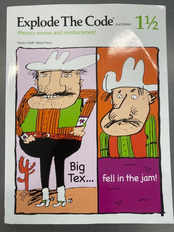 Explode the Code 1 1/2 2nd edition, workbook