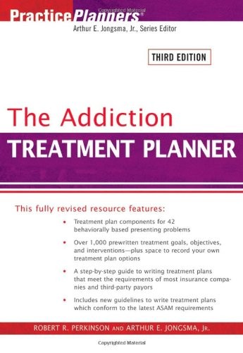 THE ADDICTION TREATMENT PLANNER (PRACTICEPLANNERS) By Robert R. Perkinson VG
