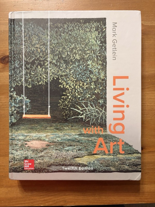 Living with Art by Mark Getlein (2020, Hardcover) Twelfth Edition