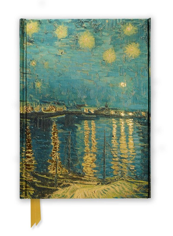 Vincent van Gogh: Starry Night over the Rhône (Foiled Journal) (11) (Flame …