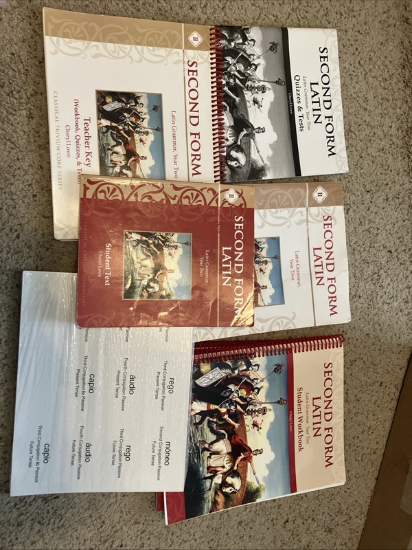 Memoria Press Second Form Latin Complete Set