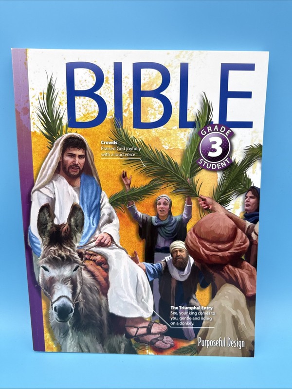 Purposeful Design Bible Grade 3 Student Textbook (3rd Edition) 3rd Grade NEW