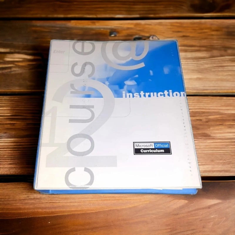 Microsoft Official Curriculum Windows NT 4.0 Student Workbook VTG 1999 #803B