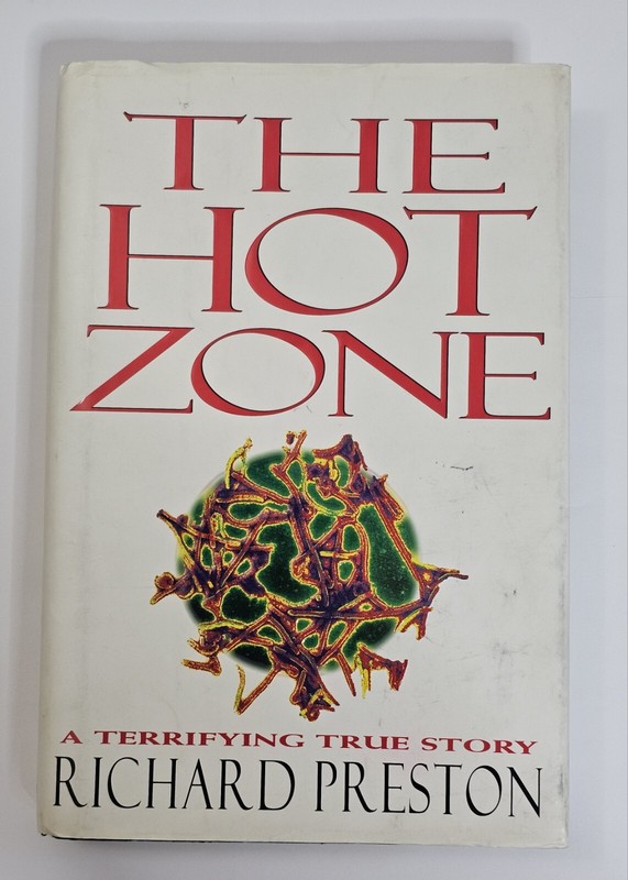 Hot Zone :A Terrifying True Story by Richard Preston(1994, Hardcover) Brand New