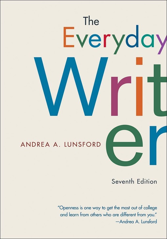 The Everyday Writer – spiral_bound Lunsford, Andrea A.