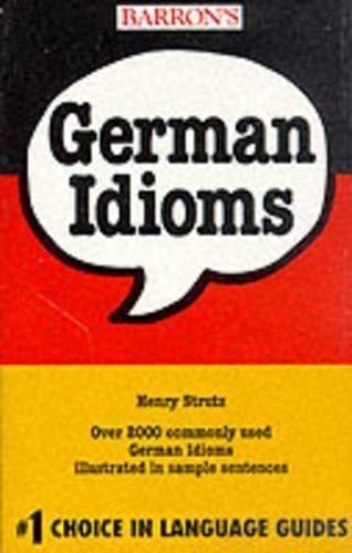 German Idioms by Strutz, Henry Paperback / softback Book The Fast Free Shipping