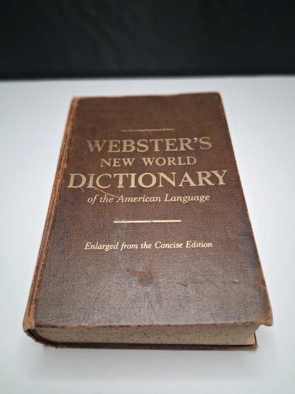 Vintage Webster’s New World Dictionary American Language 1966 Hardcover