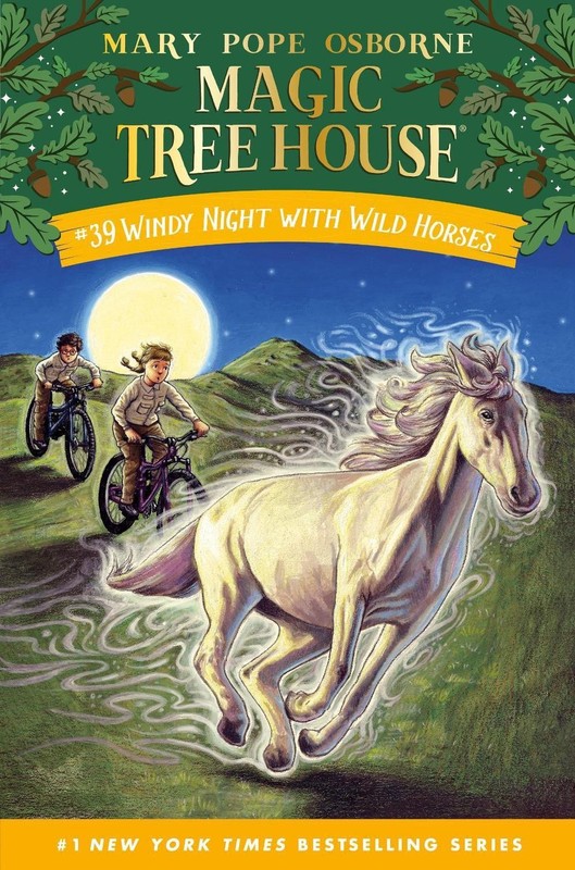 Windy Night with Wild Horses by Mary Pope Osborne Hardcover Book