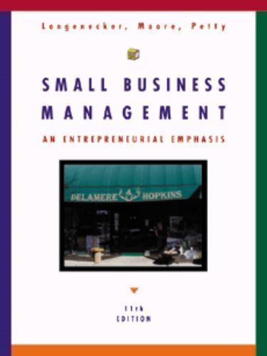 Small Business Management: An En- 9780538890151, Justin G Longenecker, hardcover