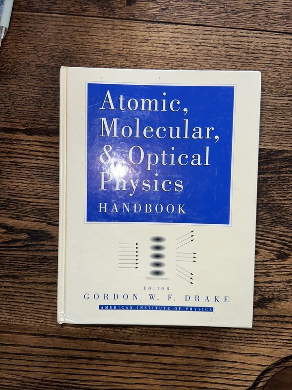 Atomic, Molecular, & Optical Physics Handbook