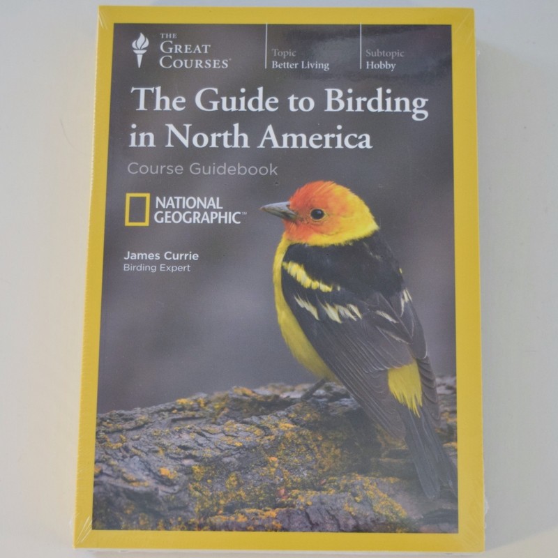 Guide to Birding in North America – Great Courses James Currie – 4 DVD Set – NEW