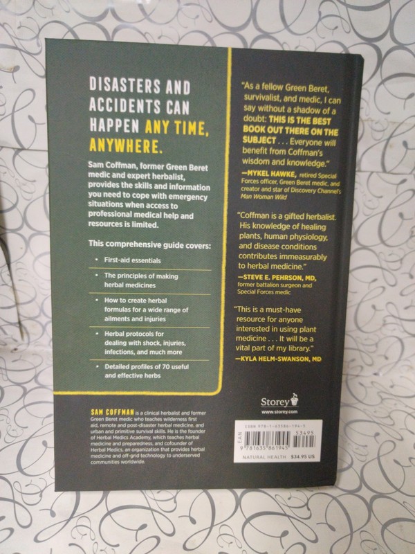 Herbal Medic : A Green Beret's Guide to Emergency Medical Preparedness NEW gallery